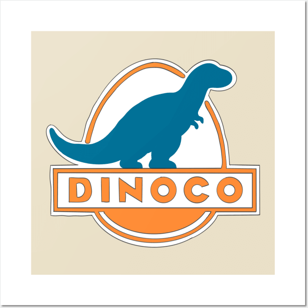 DINOCO Wall Art by FrecklefaceStace